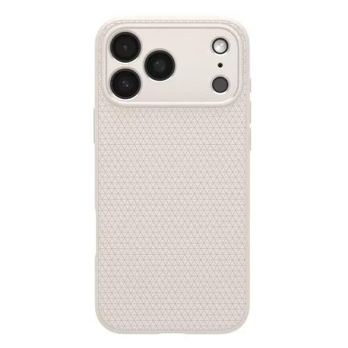 Spigen Liquid Air tok Apple iPhone 17 Pro készülékhez – Természetes titán