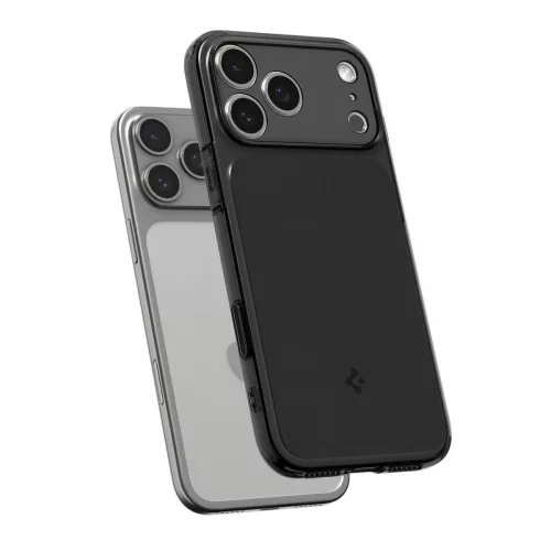 Spigen Ultra Hybrid 'T' Mag MagSafe tok Apple iPhone 17 Pro készülékhez – Matt fekete