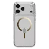 Spigen Ultra Hybrid Mag MagSafe tok Apple iPhone 17 Pro készülékhez – Átlátszó/arany -