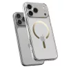 Spigen Ultra Hybrid Mag MagSafe tok Apple iPhone 17 Pro készülékhez – Átlátszó/arany -