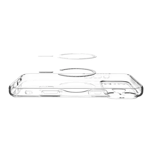 Spigen Ultra Hybrid Mag MagSafe tok Apple iPhone 17 Pro készülékhez – Átlátszó/arany -