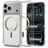 Spigen Ultra Hybrid Mag MagSafe tok Apple iPhone 17 Pro készülékhez – Átlátszó/arany -
