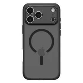   Spigen Ultra Hybrid Mag MagSafe tok Apple iPhone 17 Pro készülékhez – Átlátszó/matt fekete