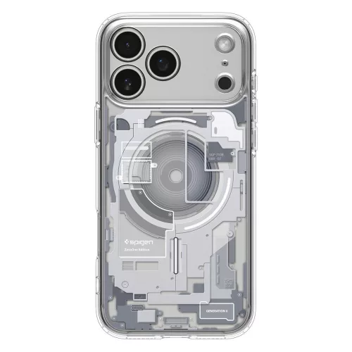 Spigen Ultra Hybrid Mag MagSafe tok Apple iPhone 17 Pro készülékhez – Zero one fehér