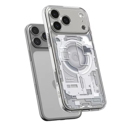 Spigen Ultra Hybrid Mag MagSafe tok Apple iPhone 17 Pro készülékhez – Zero one fehér