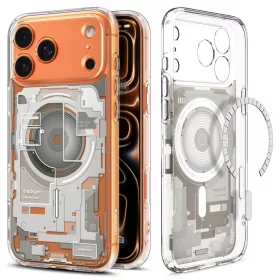   Spigen Ultra Hybrid Mag MagSafe tok Apple iPhone 17 Pro készülékhez – Zero one titán