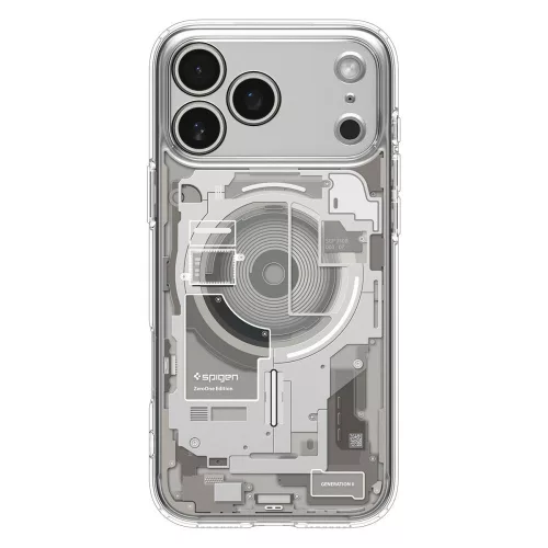 Spigen Ultra Hybrid Mag MagSafe tok Apple iPhone 17 Pro készülékhez – Zero one titán