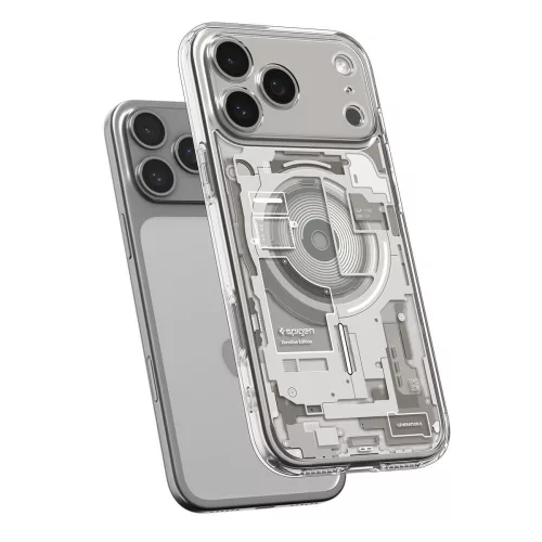 Spigen Ultra Hybrid Mag MagSafe tok Apple iPhone 17 Pro készülékhez – Zero one titán