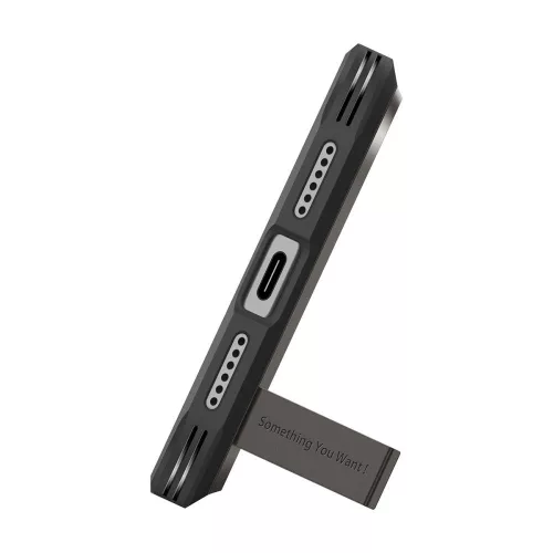 Spigen Tough Armor 'T' Mag MagSafe tok Apple iPhone 17 Pro készülékhez – Sötét acél