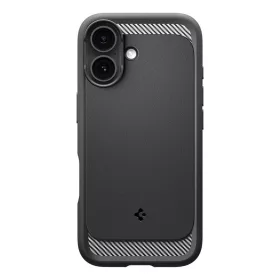   Spigen Rugged Armor Mag MagSafe tok Apple iPhone 17 készülékhez – Matt fekete