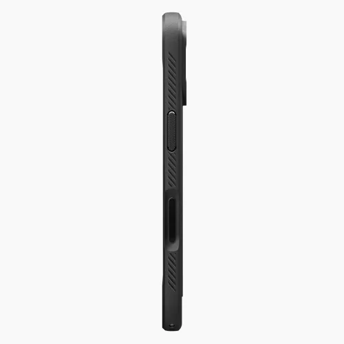 Spigen Rugged Armor Mag MagSafe tok Apple iPhone 17 készülékhez – Matt fekete