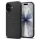 Spigen Liquid Air tok Apple iPhone 17 készülékhez – Matt fekete