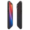 Spigen Liquid Air tok Apple iPhone 17 készülékhez – Matt fekete