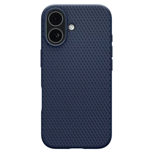 Spigen Liquid Air tok Apple iPhone 17 készülékhez – Tengerészkék