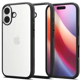   Spigen Ultra Hybrid tok Apple iPhone 17 készülékhez – Matt fekete