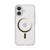 Spigen Ultra Hybrid Mag MagSafe tok Apple iPhone 17 készülékhez – Átlátszó/arany