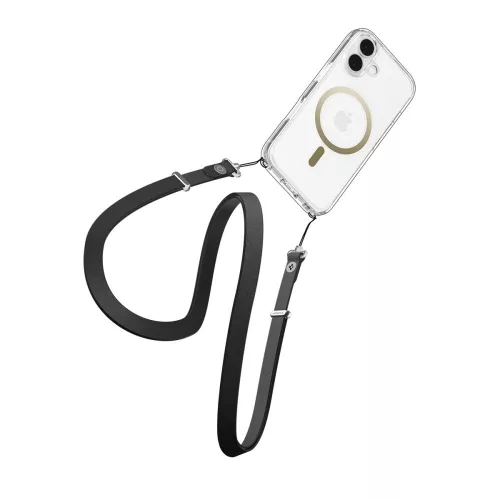 Spigen Ultra Hybrid Mag MagSafe tok Apple iPhone 17 készülékhez – Átlátszó/arany