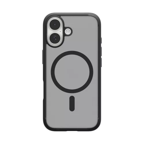 Spigen Ultra Hybrid Mag MagSafe tok Apple iPhone 17 készülékhez – Átlátszó/matt fekete