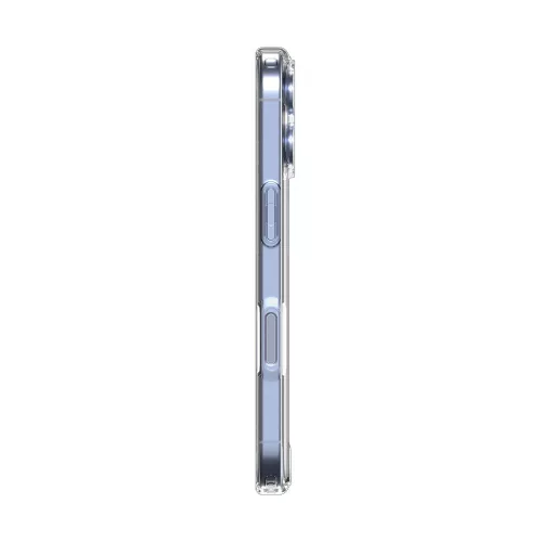 Spigen Ultra Hybrid Mag MagSafe tok Apple iPhone 17 készülékhez – Átlátszó/matt fehér