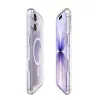 Spigen Ultra Hybrid Mag MagSafe tok Apple iPhone 17 készülékhez – Átlátszó/matt fehér