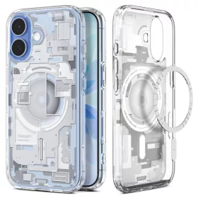   Spigen Ultra Hybrid Mag MagSafe tok Apple iPhone 17 készülékhez – Zero one fehér