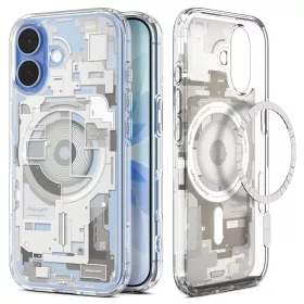   Spigen Ultra Hybrid Mag MagSafe tok Apple iPhone 17 készülékhez – Zero one titán