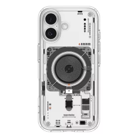   Spigen Ultra Hybrid Mag MagSafe tok Apple iPhone 17 készülékhez – Neo one átlátszó