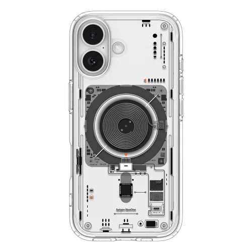 Spigen Ultra Hybrid Mag MagSafe tok Apple iPhone 17 készülékhez – Neo one átlátszó