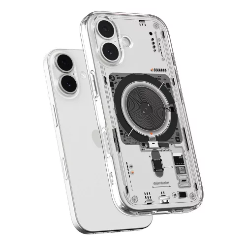 Spigen Ultra Hybrid Mag MagSafe tok Apple iPhone 17 készülékhez – Neo one átlátszó