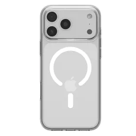   Spigen Liquid Crystal Mag MagSafe tok Apple iPhone 17 Pro készülékhez – Átlátszó/fehér