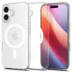 Spigen Liquid Crystal Mag MagSafe tok Apple iPhone 17 készülékhez – Átlátszó/fehér