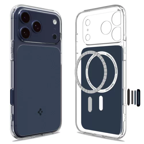 Spigen Ultra Hybrid 'T' Mag MagSafe tok Apple iPhone 17 Pro Max készülékhez – Matt kék