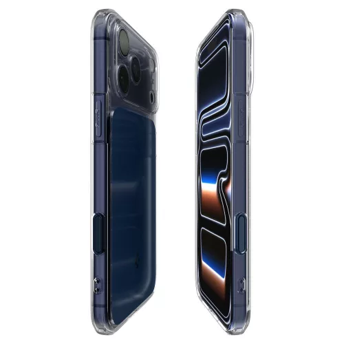 Spigen Ultra Hybrid 'T' Mag MagSafe tok Apple iPhone 17 Pro készülékhez – Matt kék