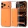 Spigen Ultra Hybrid 'T' Mag MagSafe tok Apple iPhone 17 Pro készülékhez – Fényes narancssárga