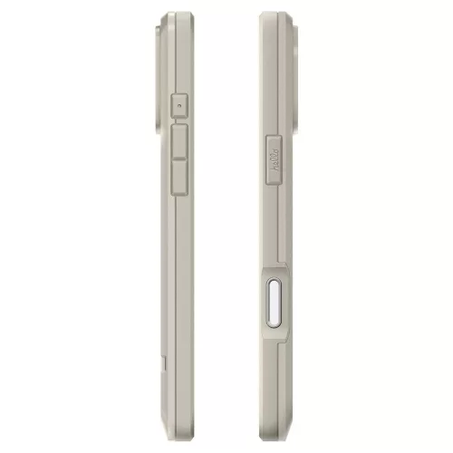 Spigen Classic LS MagSafe tok Apple iPhone 17 Pro Max készülékhez – Kő szürke