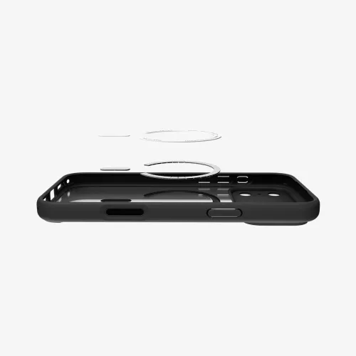 Spigen Ultra Hybrid Mag MagSafe tok Apple iPhone 17 Pro Max készülékhez – Narancssárga/átlátszó