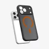 Spigen Ultra Hybrid Mag MagSafe tok Apple iPhone 17 Pro készülékhez – Narancssárga/átlátszó