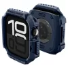 Spigen Rugged Armor V2 Apple Watch 10/11 (42 mm) tok - sötétkék