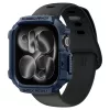Spigen Rugged Armor V2 Apple Watch 10/11 (42 mm) tok - sötétkék