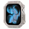 Spigen Rugged Armor V2 Apple Watch 10/11 (42 mm) tok - homokbézs