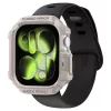 Spigen Rugged Armor V2 Apple Watch 10/11 (42 mm) tok - homokbézs