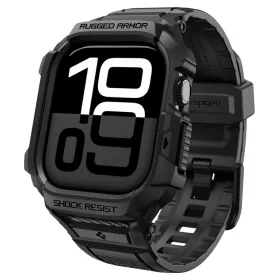   Spigen Rugged Armor Pro V2 Apple Watch 10/11 (42 mm) tok - matt fekete