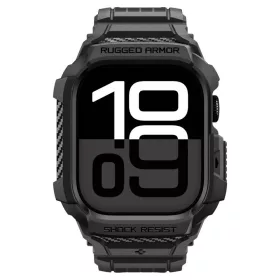   Spigen Rugged Armor Pro V2 Apple Watch 10/11 (42 mm) tok - matt fekete