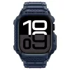 Spigen Rugged Armor Pro V2 Apple Watch 10/11 (42 mm) tok - sötétkék