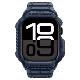   Spigen Rugged Armor Pro V2 Apple Watch 10/11 (42 mm) tok - sötétkék