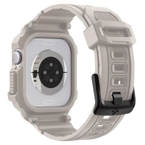 Spigen Rugged Armor Pro V2 Apple Watch 10/11 (46 mm) tok - homokbézs