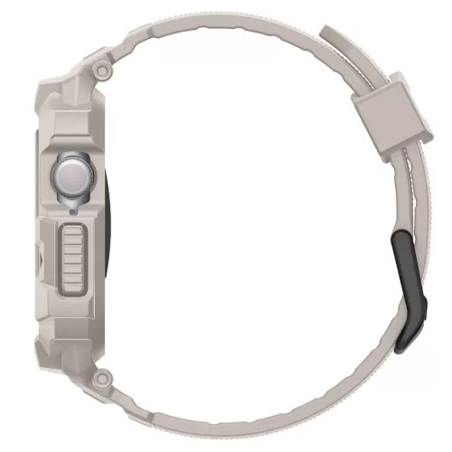 Spigen Rugged Armor Pro V2 Apple Watch 10/11 (46 mm) tok - homokbézs