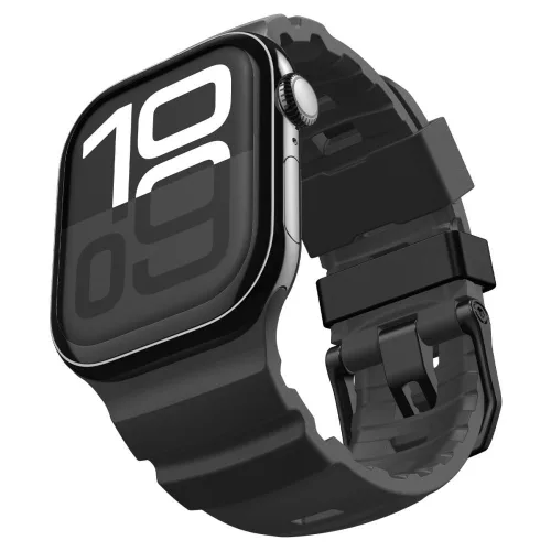 Spigen WBS2 Band Apple Watch 8/9/10/11/SE/Ultra (44/45/46/49 mm) szíj - fekete