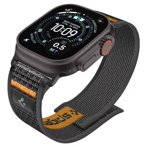 Spigen Athlex Air 2 Apple Watch 8/9/10/11/SE/Ultra (44/45/46/49 mm) szíj - aktív szürke