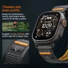 Spigen Athlex Air 2 Apple Watch 8/9/10/11/SE/Ultra (44/45/46/49 mm) szíj - aktív szürke